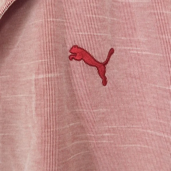Puma Golf Heather Red Men's Polo Size 2X - Picture 2 of 4